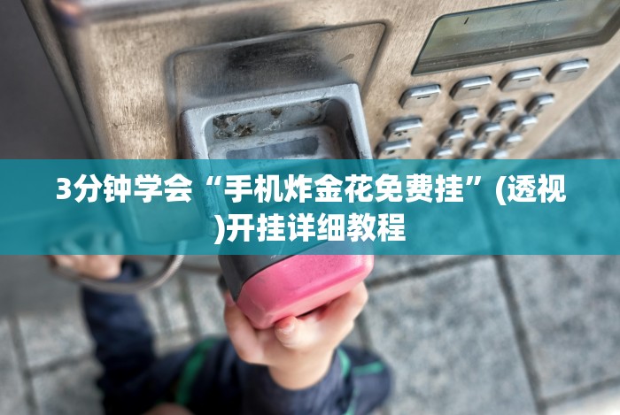 3分钟学会“手机炸金花免费挂”(透视)开挂详细教程 3分钟学会“手机炸金花免费挂”(透视)开挂详细教程