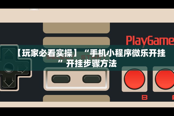 【玩家必看实操】“手机小程序微乐开挂”开挂步骤方法