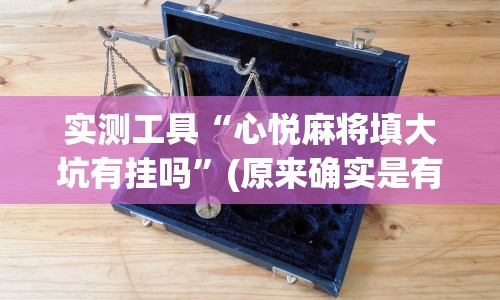 实测工具“心悦麻将填大坑有挂吗”(原来确实是有挂)