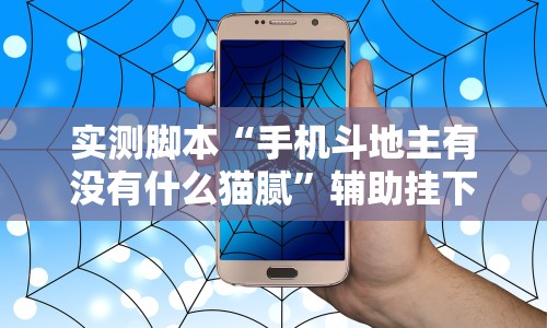 实测脚本“手机斗地主有没有什么猫腻”辅助挂下载
