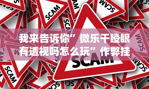 我来告诉你”微乐干瞪眼有透视吗怎么玩”作弊挂(辅助外挂+
