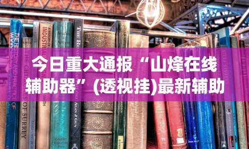 今日重大通报“山烽在线辅助器”(透视挂)最新辅助详细教程